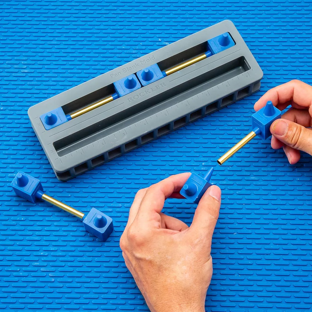 Rockler 69213 Silicone Casting Mold Pen Blanks