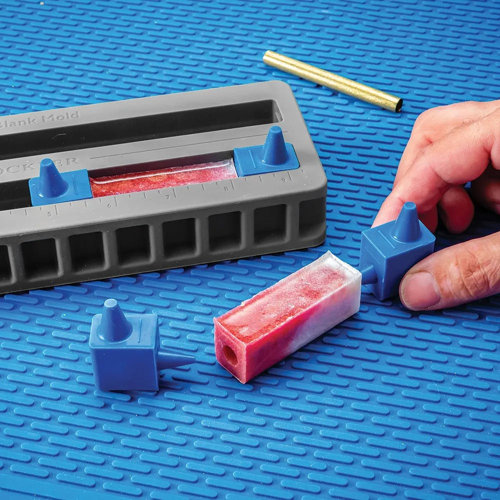 Rockler 69213 Silicone Casting Mold Pen Blanks