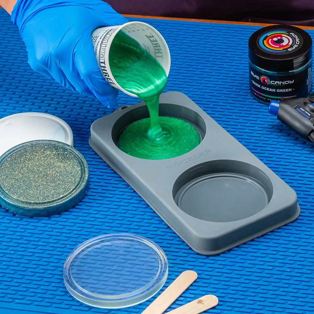 Rockler 69734 Silicone Coaster Casting Mold