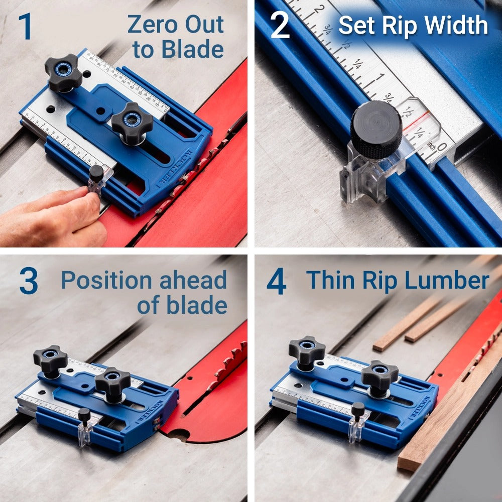 Rockler 70948 - Thin-Rip Table Saw Jig