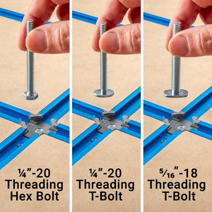 Rockler 75139 Rockler T-Track Drop-In Starter Kit