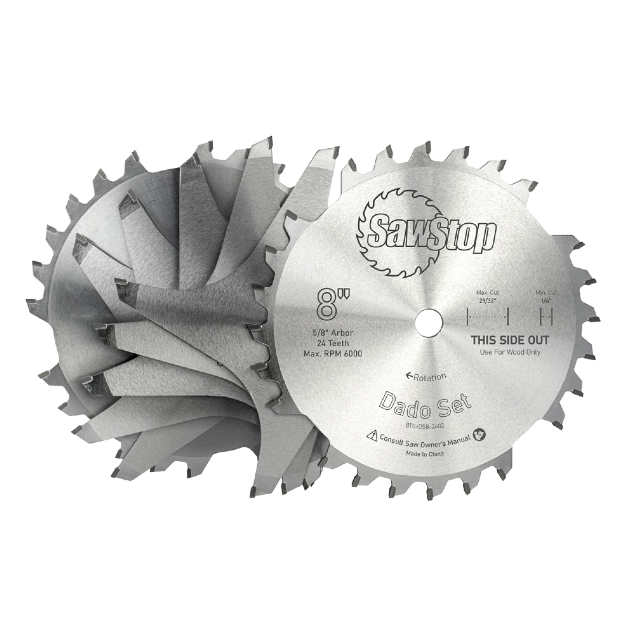 SawStop BTS-DS8-SYS Premium Dado Set Systainer