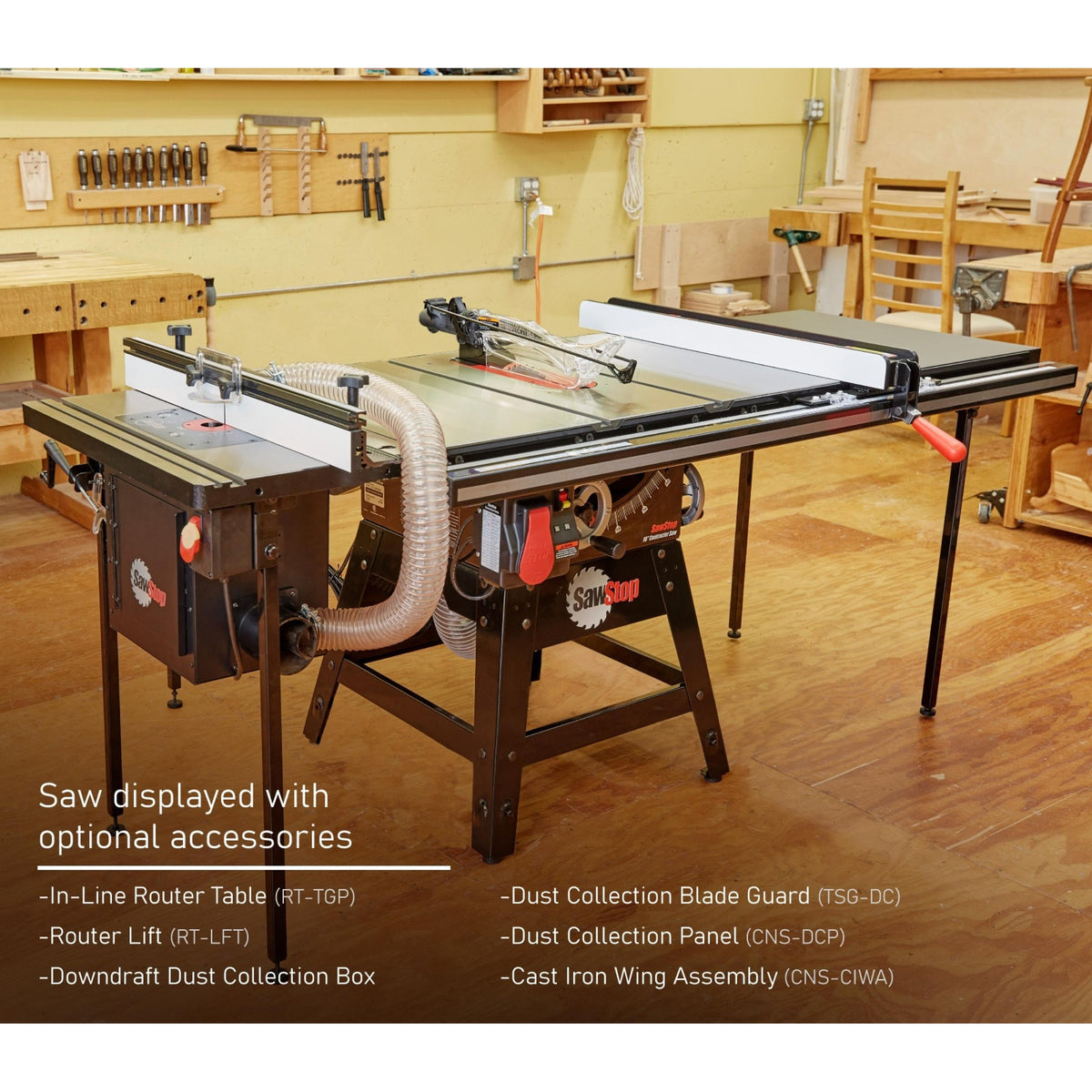 SawStop Contractor Saw CNS™