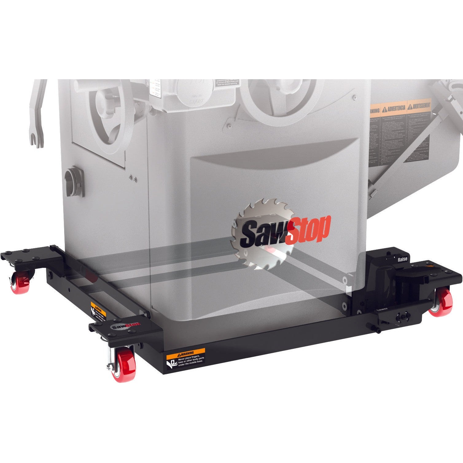SawStop MB-IND-000 - Industrial Cabinet Saw Mobile Base