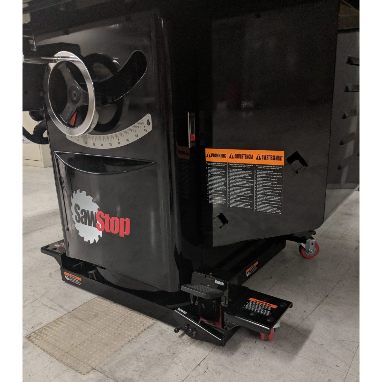 SawStop MB-IND-000 - Industrial Cabinet Saw Mobile Base