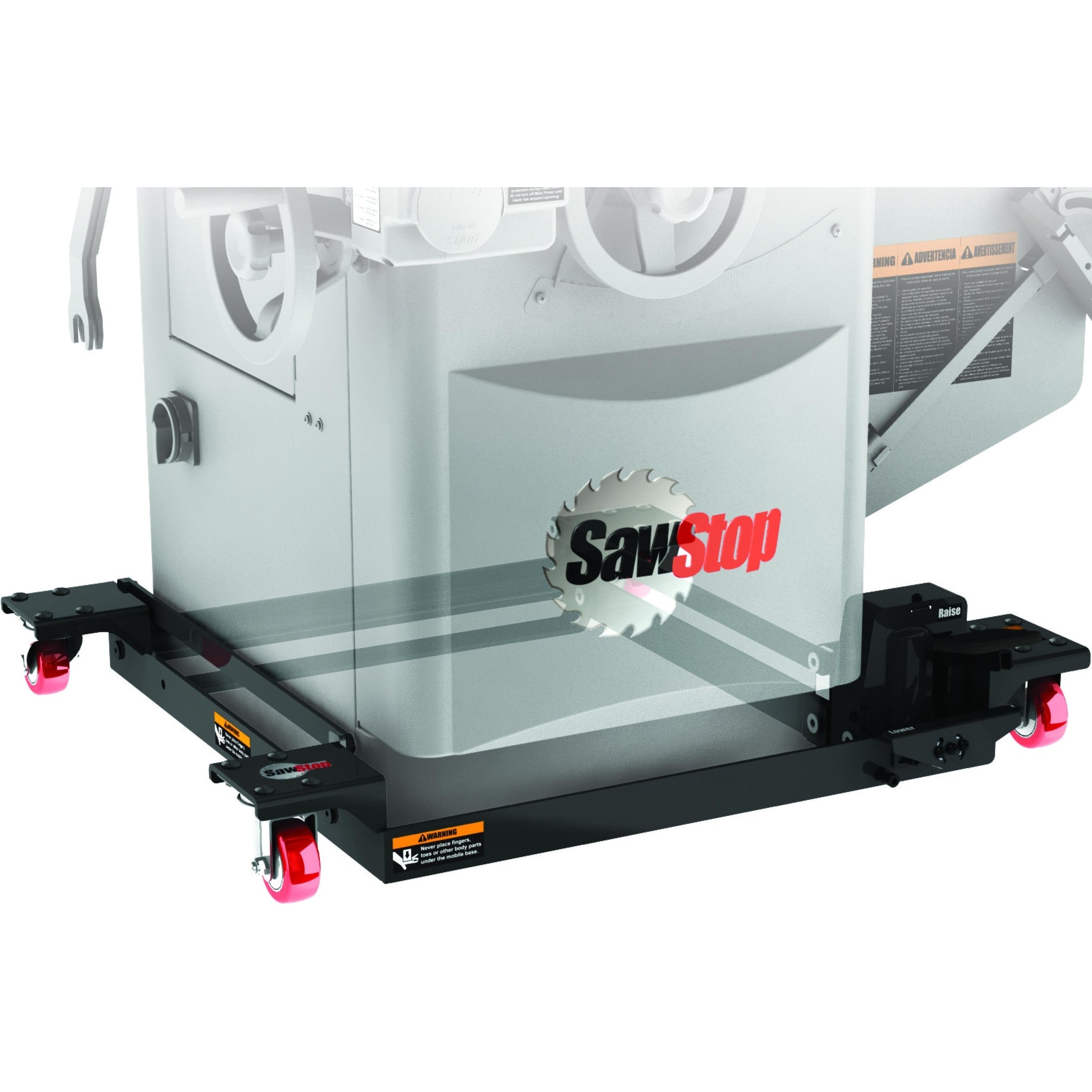 SawStop MB-IND-000 Industrial Saw Mobile Base