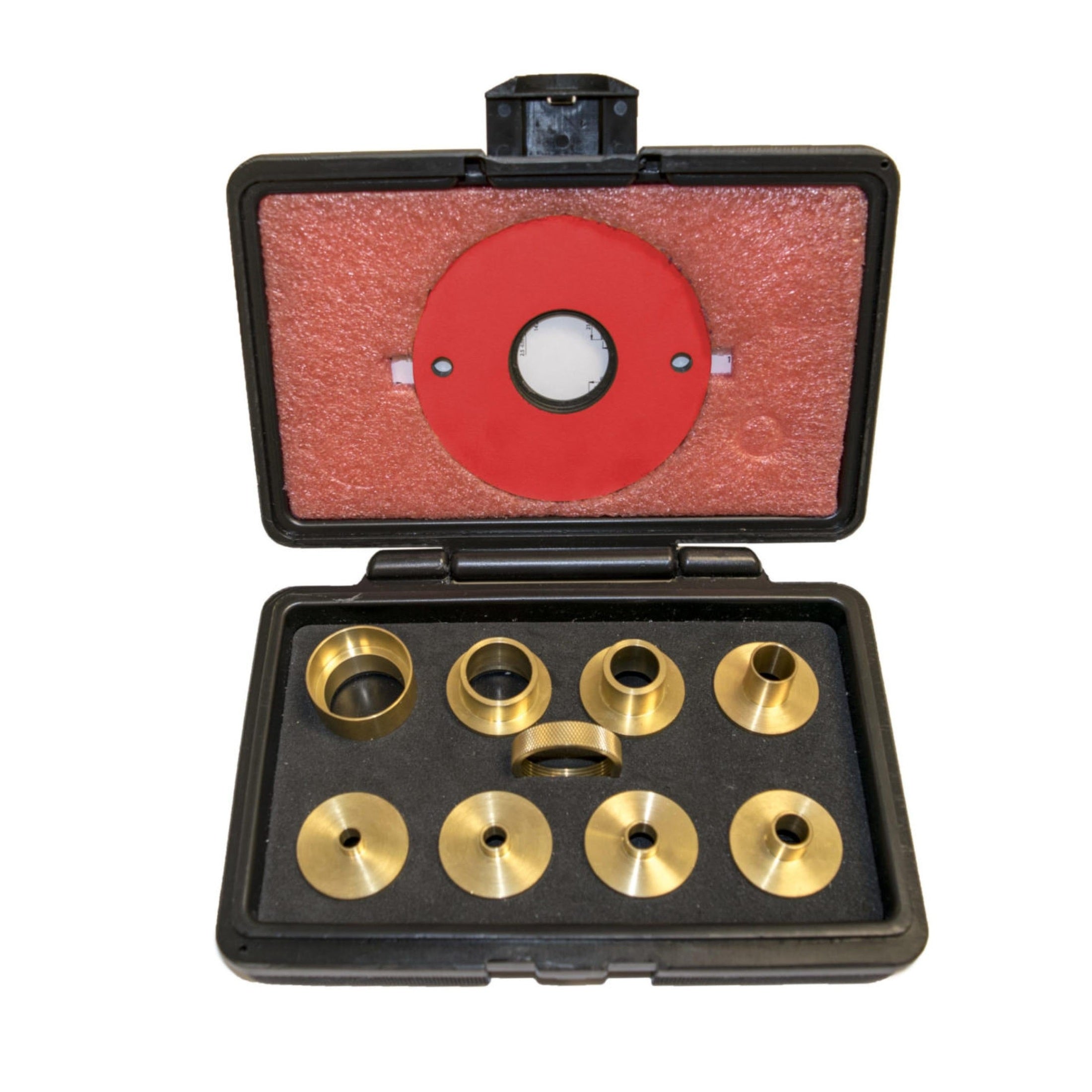 SawStop RT-TGS 9-Piece Brass Precision Template Guide Set