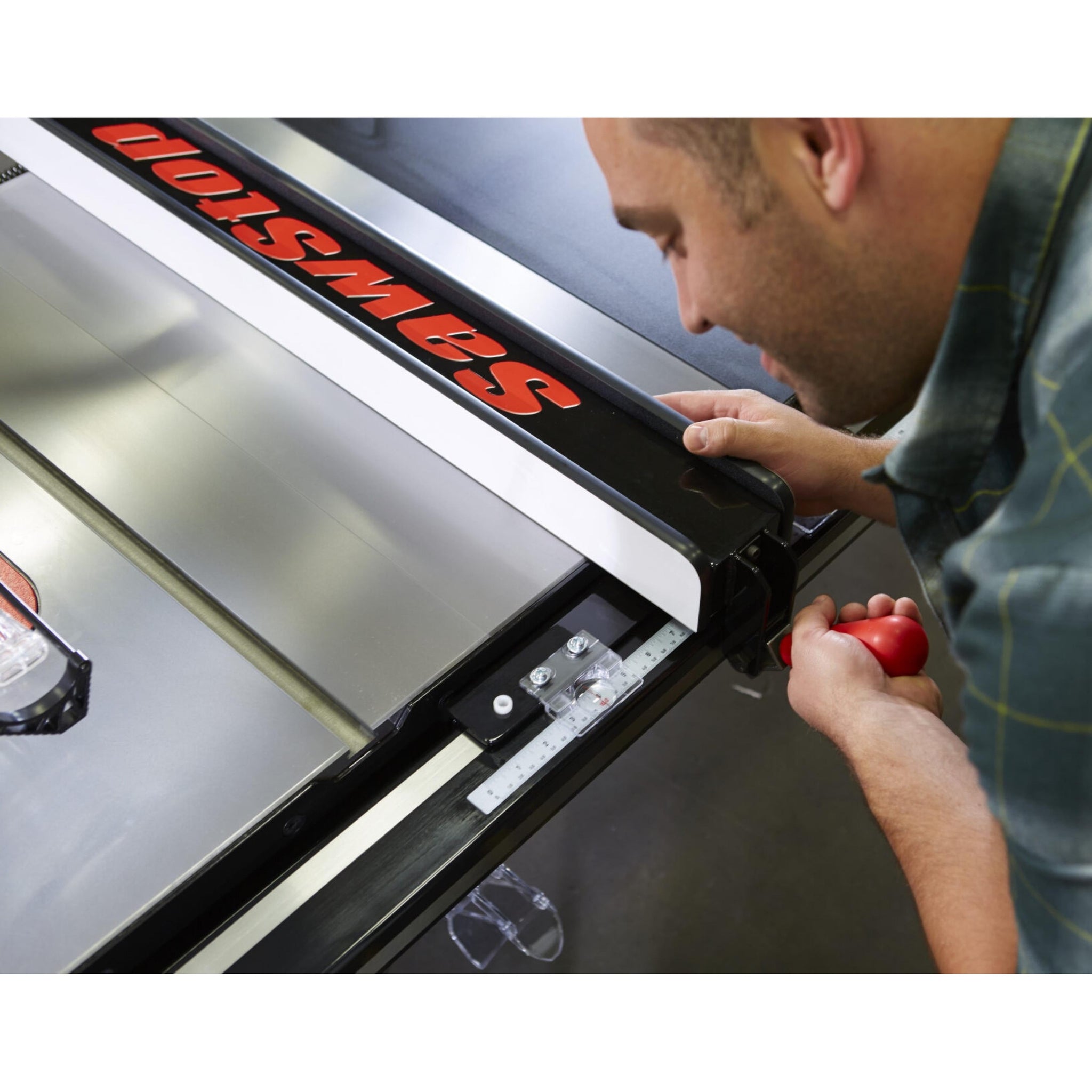 SawStop TGP2-FA T-Glide Fence for Professional Cabinet Saw or Contractor Saw