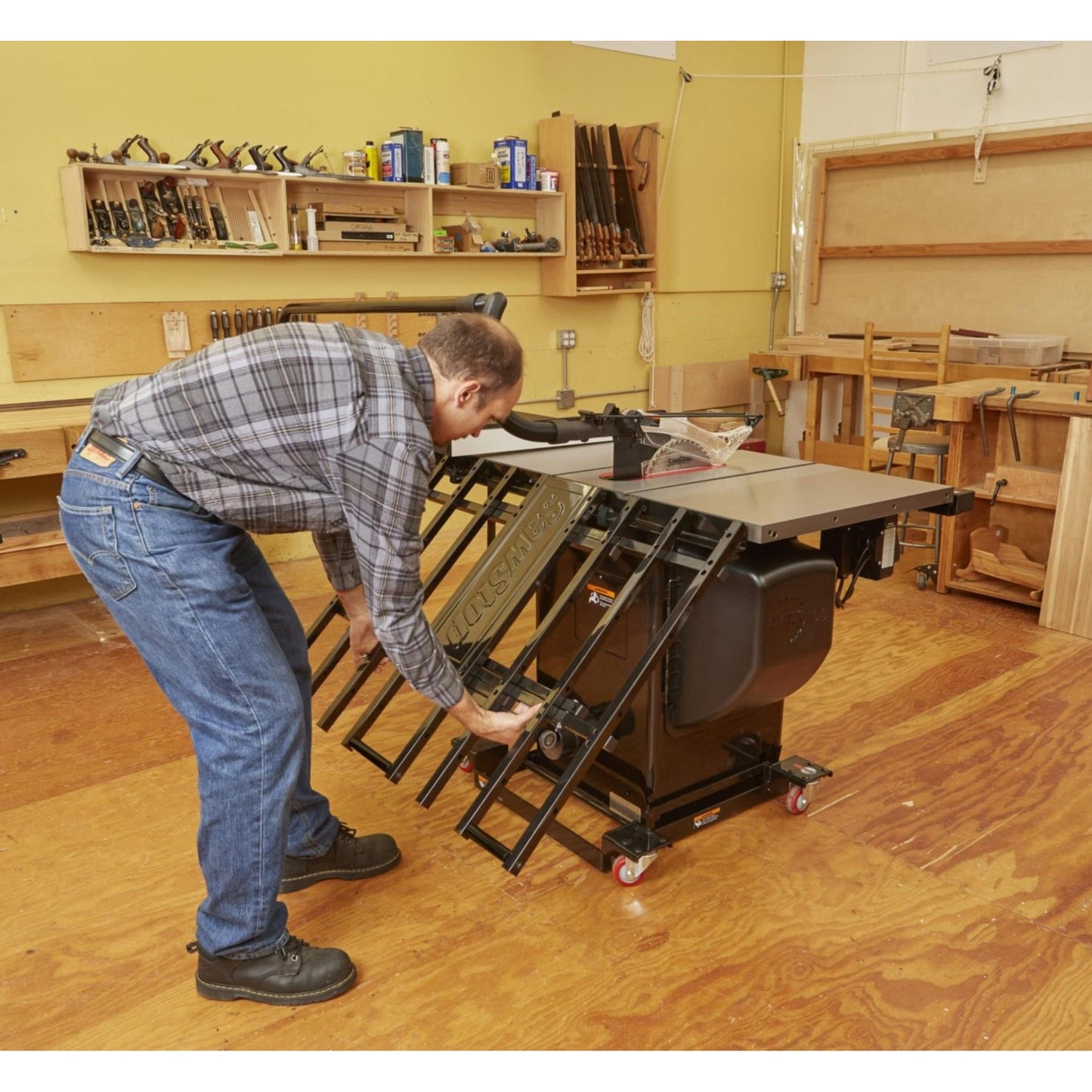 SawStop TSA-FOT Folding Outfeed Table