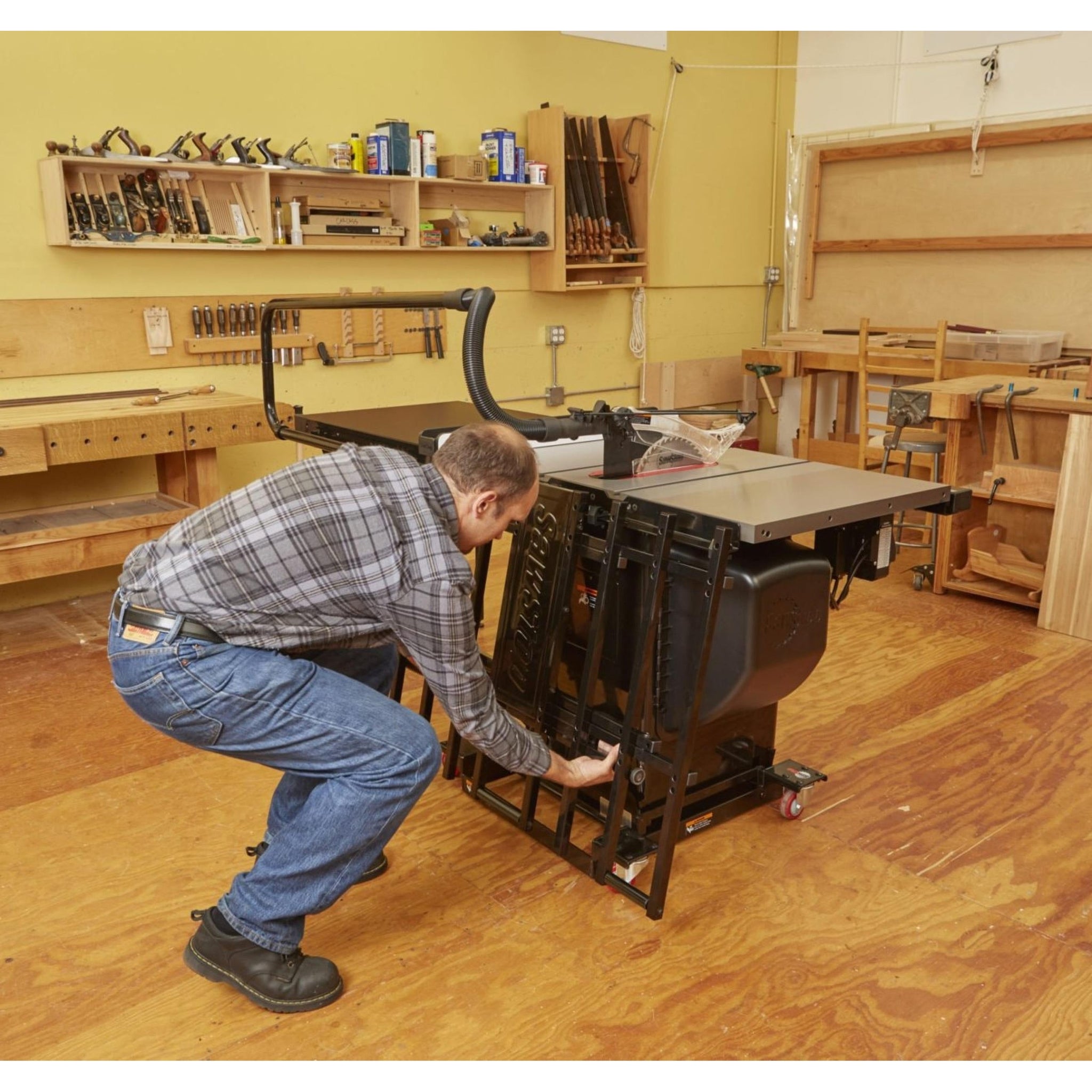 SawStop TSA-FOT Folding Outfeed Table