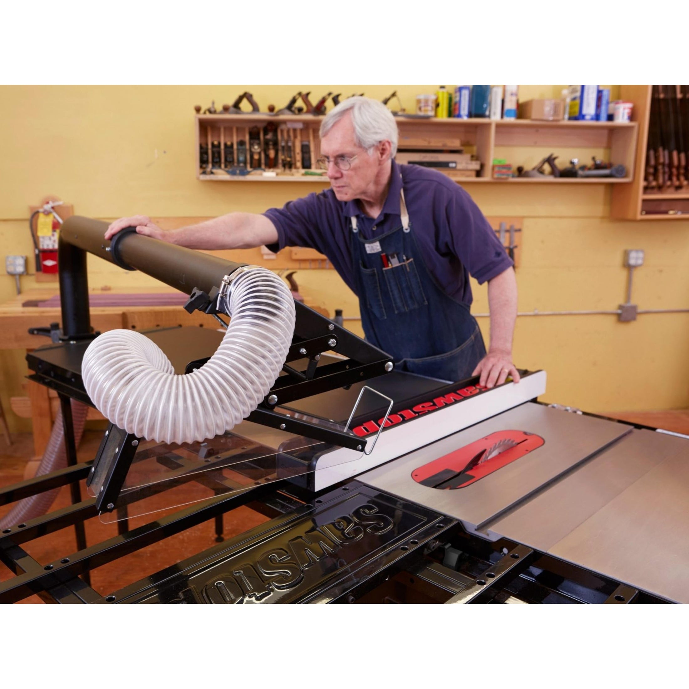 SawStop TSG-FDC Floating Overarm Dust Collection