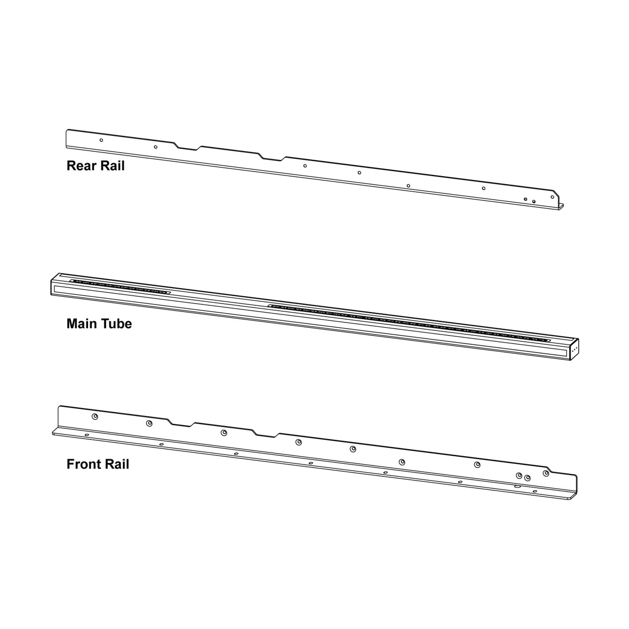 Sawstop TGI2-R36A Industrial Series 36″ Rails Assembly II