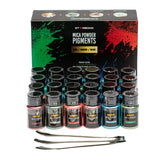 StarBond 24-Choices Mica Powder Creativity Set Red, Blue, Green , 10g bottles