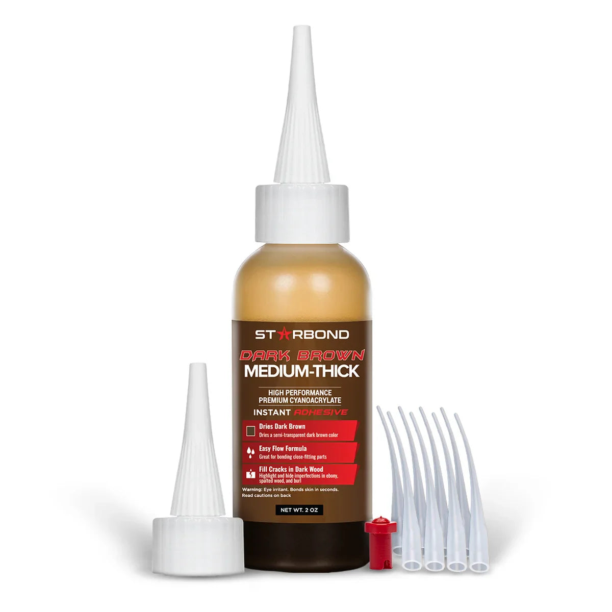 StarBond "Dark Brown" Medium-Thick CA Glue