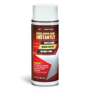 Starbond Aerosol CA Glue Accelerator 6 oz or 10 oz