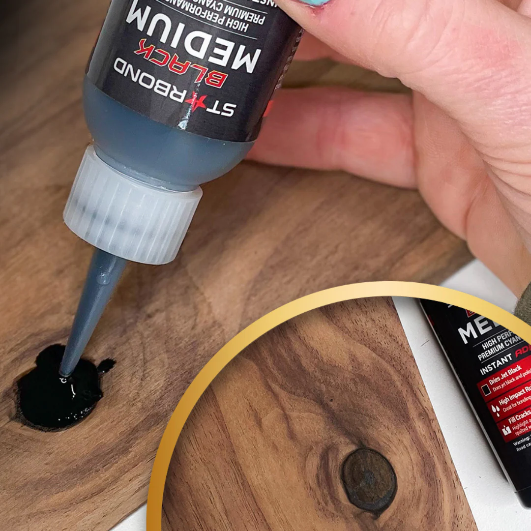Starbond Black Medium-Thick CA Glue—Superglue Pro Kit