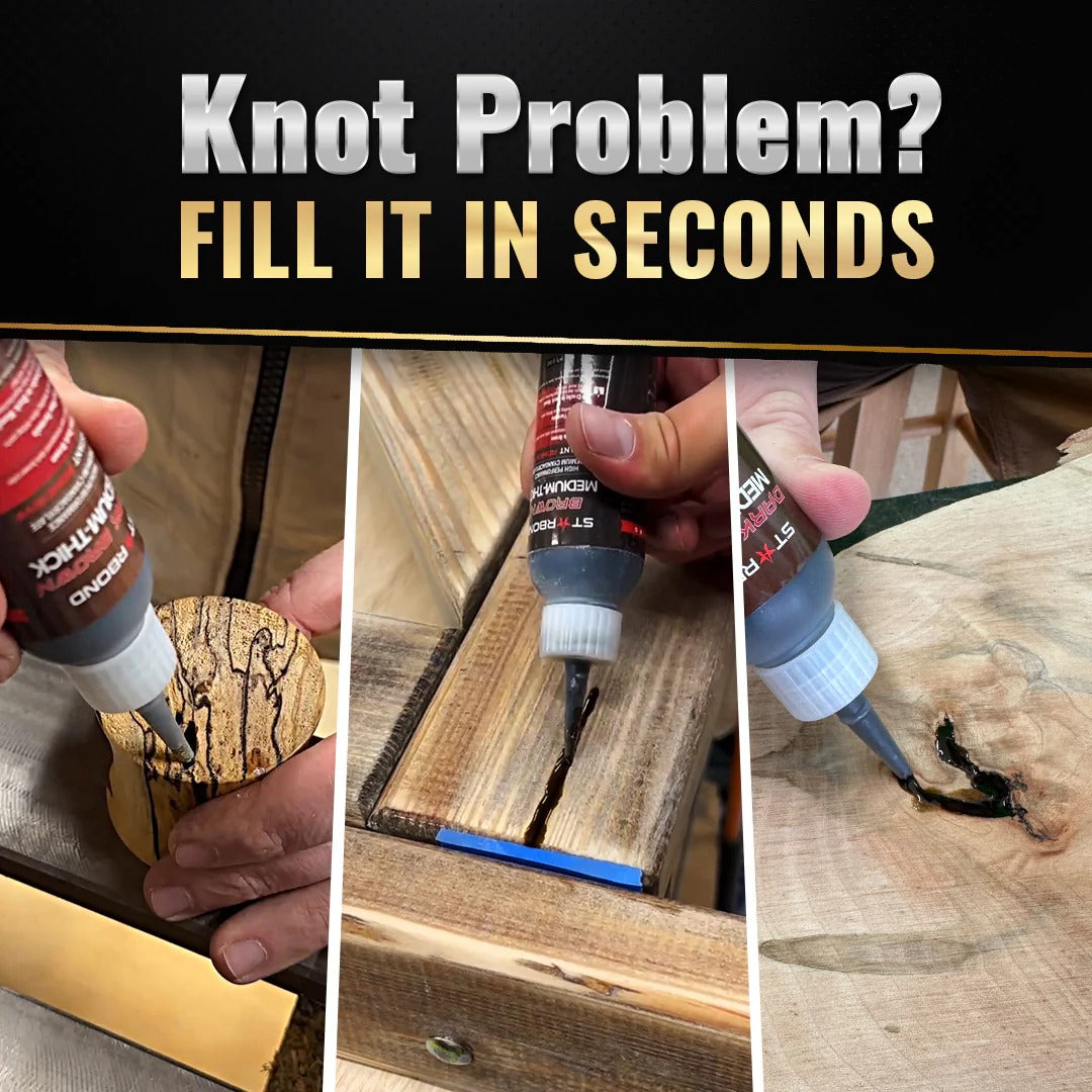 Starbond Dark Brown Medium-Thick CA Glue — Superglue Pro Kit