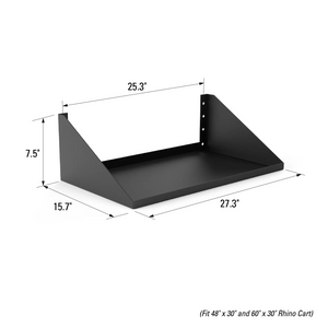 Strong Hand Accessory Shelves for Rhino Cart, Twin Pack
