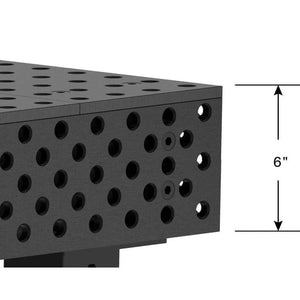 Strong Hand Alpha, 5-Sided, 6' x 4' 72" x 48" Table, 5/8" System