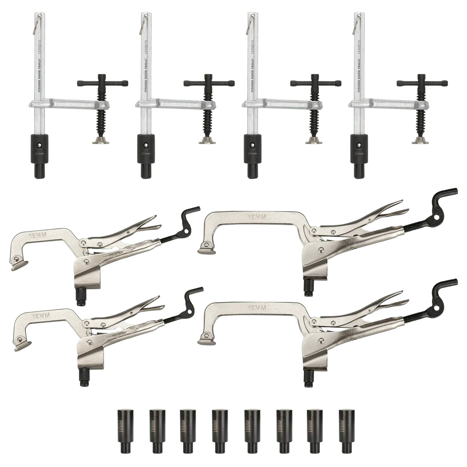Strong Hand BP16-TMK01 16-pc Starter Pack, Fit 16 mm Holes