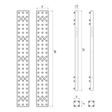 Strong Hand Rhino Cart Connecting Bridge, Expansion Kits