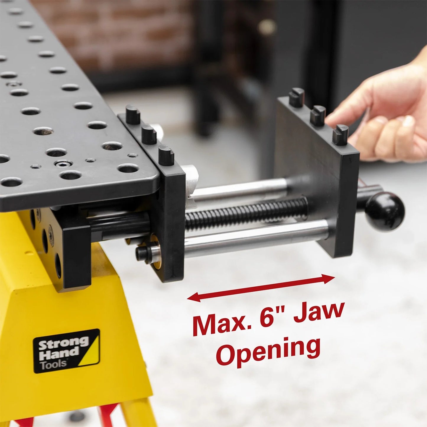 Strong Hand SBV604 Side Vise for Sawhorse