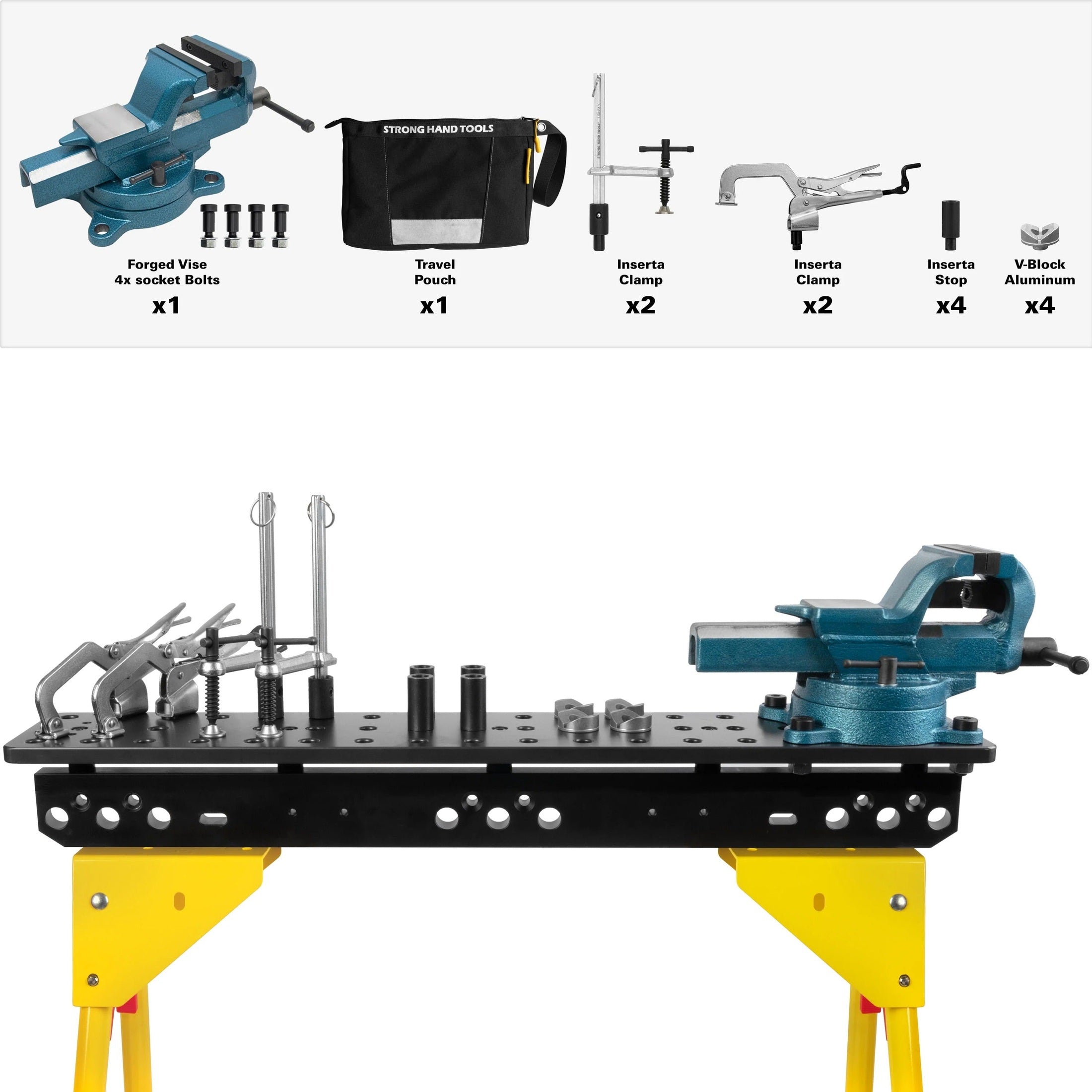 Strong Hand Scout 36, Sawhorse Kit 36" x 6" 5/8" System