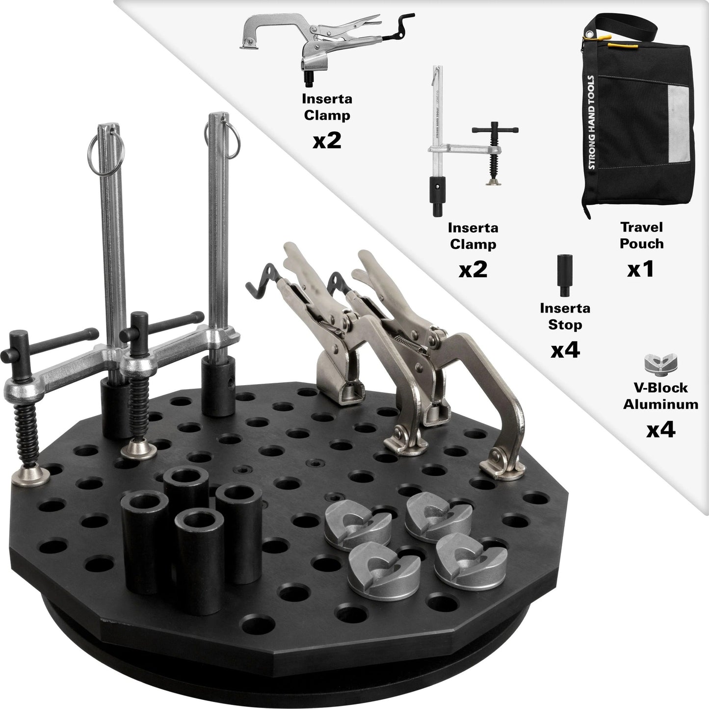 Strong Hand Scout Tripod, 14" Diameter, Work Stand, 5/8" System