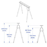 Strong Hand TSB366-AF1 Scout 36, Sawhorse Kit 36" x 6" 5/8" System