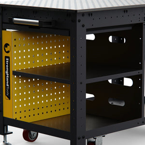 Strong Handle Rhino Cart 48" x 30" Mobile Work Station