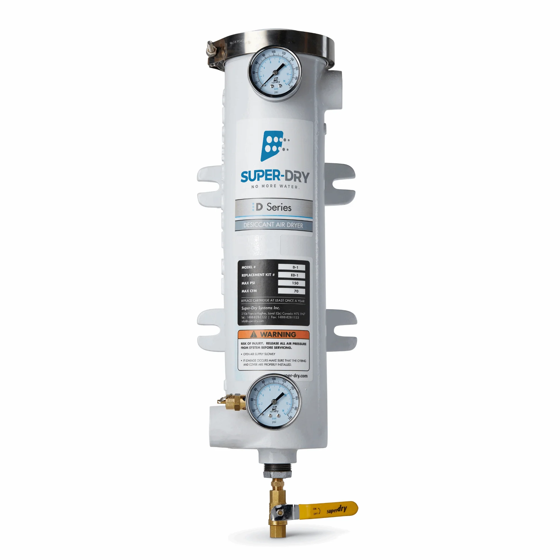 Super-Dry Systems 280-110 D1 - Desiccant Air Dryer