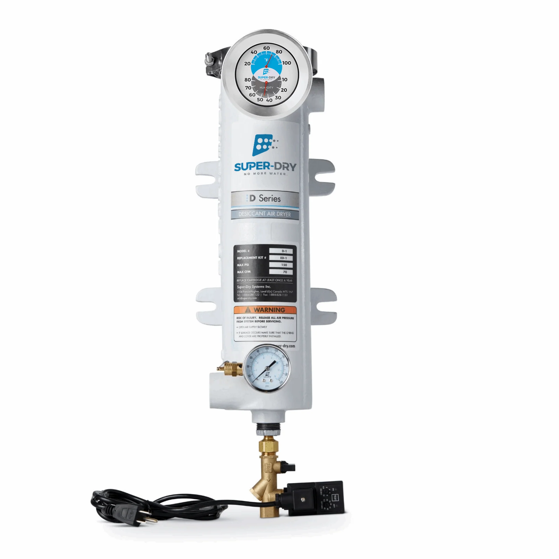 Super-Dry Systems 280-110 D1 - Desiccant Air Dryer