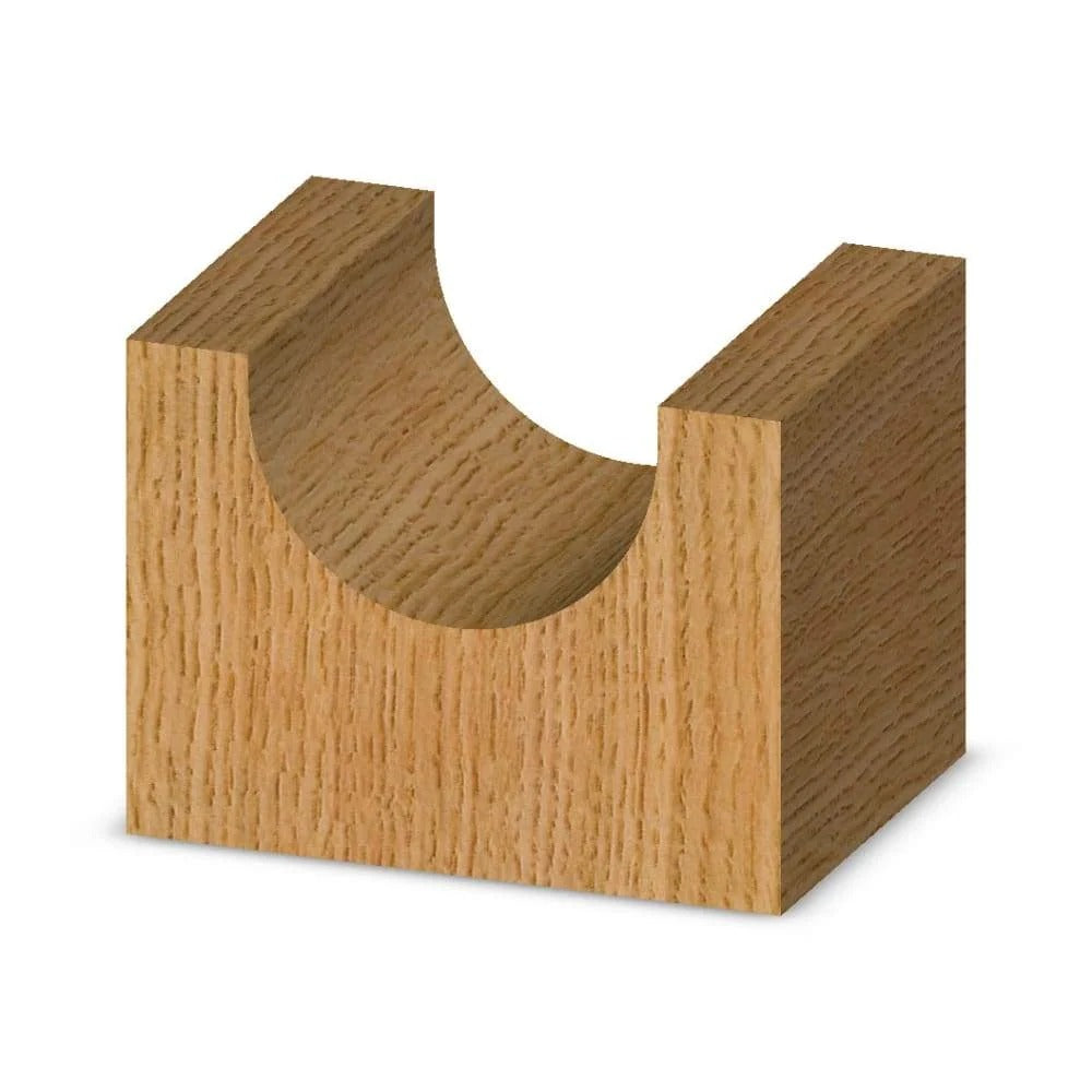 Whiteside 1405 Round Nose Bit, 1/4"SH, 5/16"R, 5/8"CD