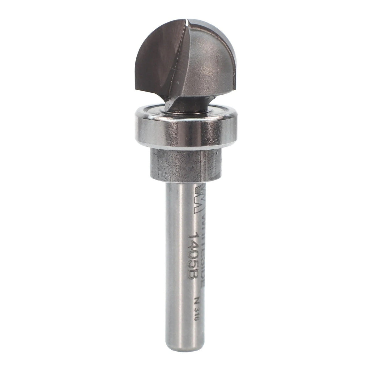 Whiteside 1405B Round Nose Bit w/ Bearing, 1/4"SH, 5/16"R, 5/8"CD