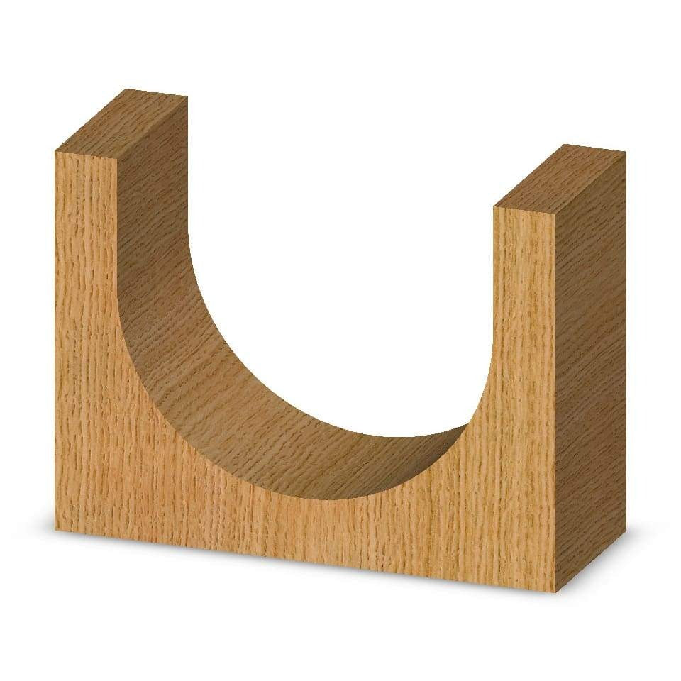 Whiteside 1415 Round Nose Bit, 1/2"SH, 3/4"R, 1-1/2"CD