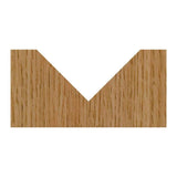Whiteside 1506 90° V-Groove Bit, 1/2"SH, 1"CD, 1/2"PL