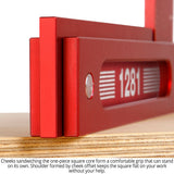 Woodpeckers 1281 Precision Woodworking Square - 12" X 8"
