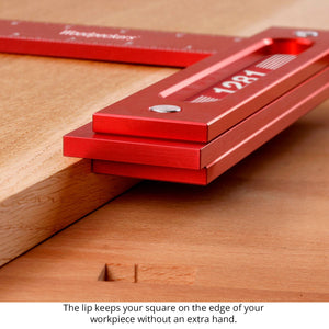 Woodpeckers 1281 Precision Woodworking Square - 12" X 8"