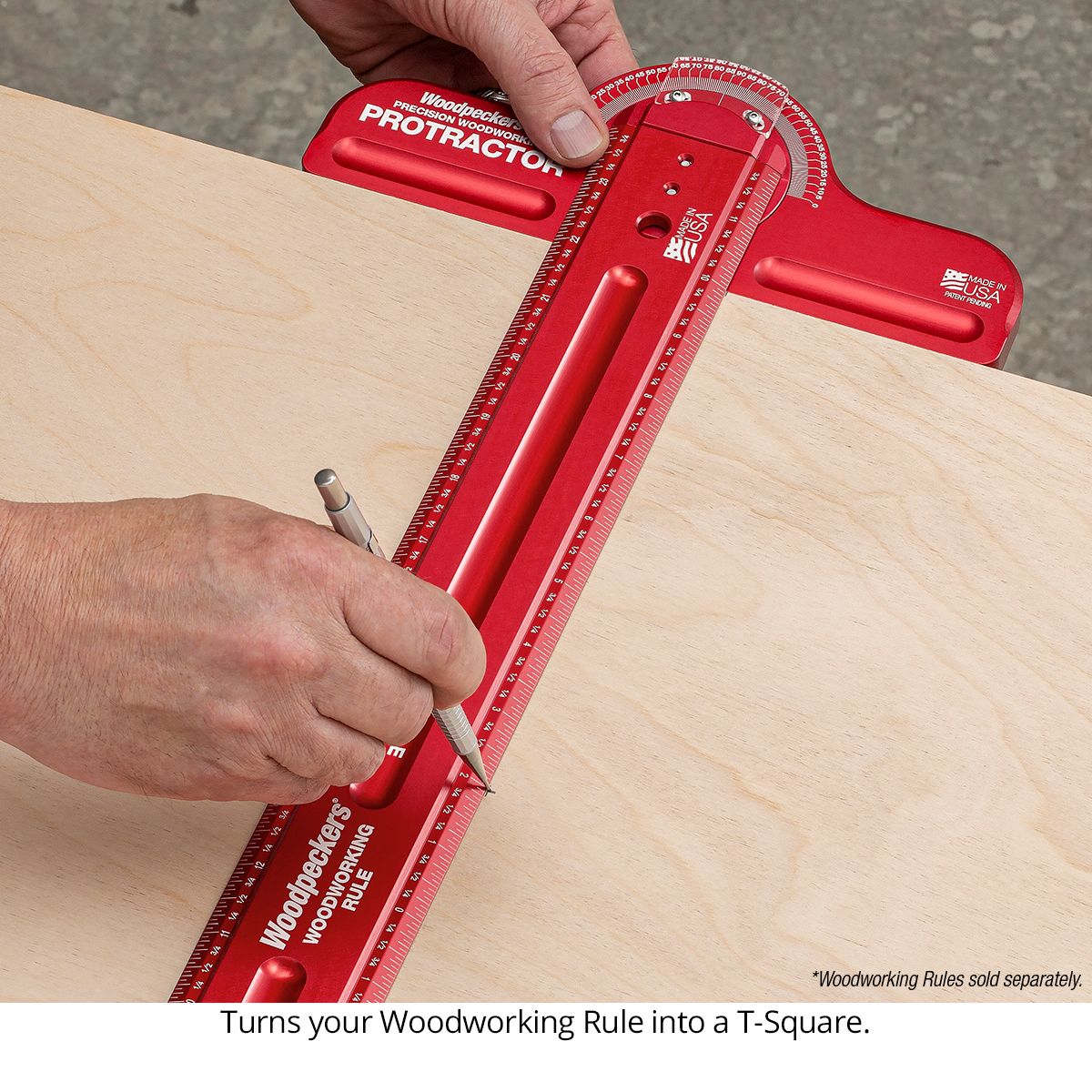 Woodpeckers Precision Woodworking Protractor