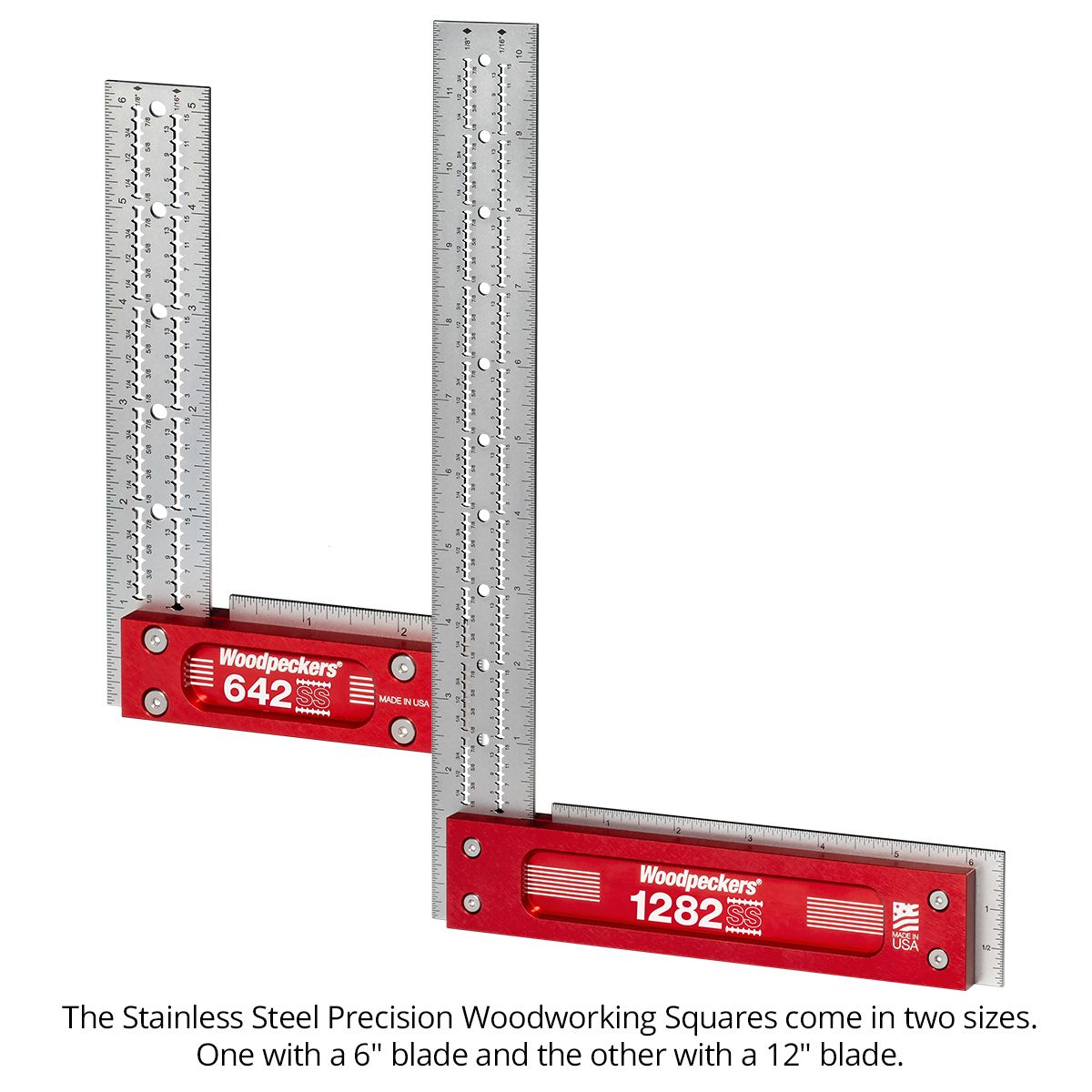 Woodpeckers Stainless Steel Squares