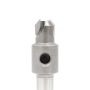Dimar 202CT-5 7/16" Dia, Carbide Tipped, Countersink, 2 Flutes, 3/16" d, 3/8" Shank, 1-7/8" Length