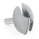 Amana 54414 Carbide Tipped Horizontal Crown Molding 1-3/4" Radius x 2-1/4" Dia x 5/8" x 1/2" Shank