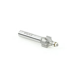 Amana MR0112 Carbide Tipped Miniature Corner Rounding 1/8" Radius x 7/16" Dia x 3/8" x 1/4" Shank with Mini 3/16" Dia Lower Ball Bearing