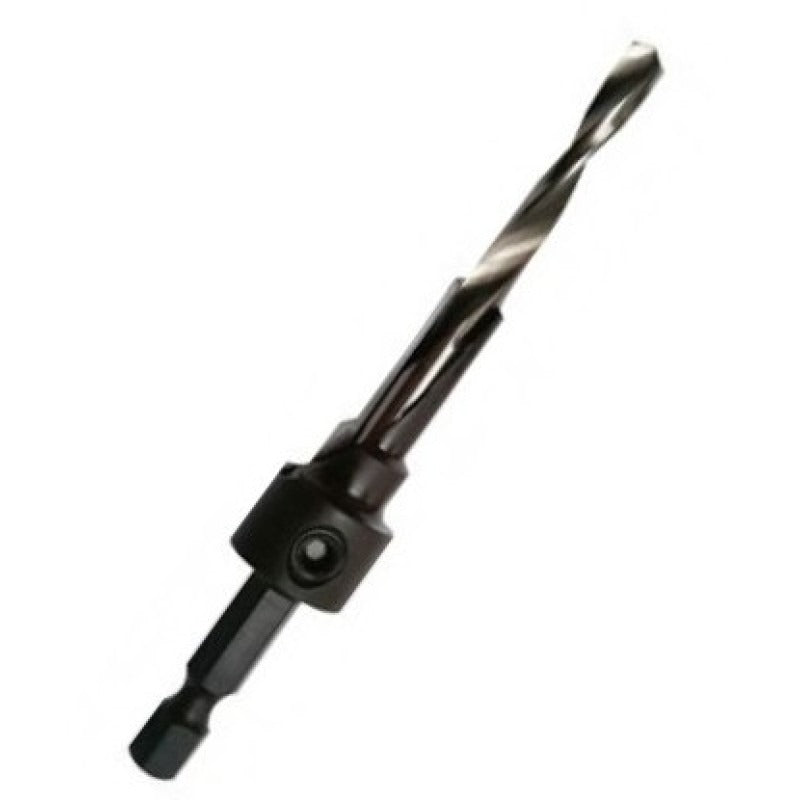 Dimar 53050 5mm Drill Dia, Step Drills for Snappy Quick Chuck Adapter, 7mm D2, 10mm D3, 64mm Length