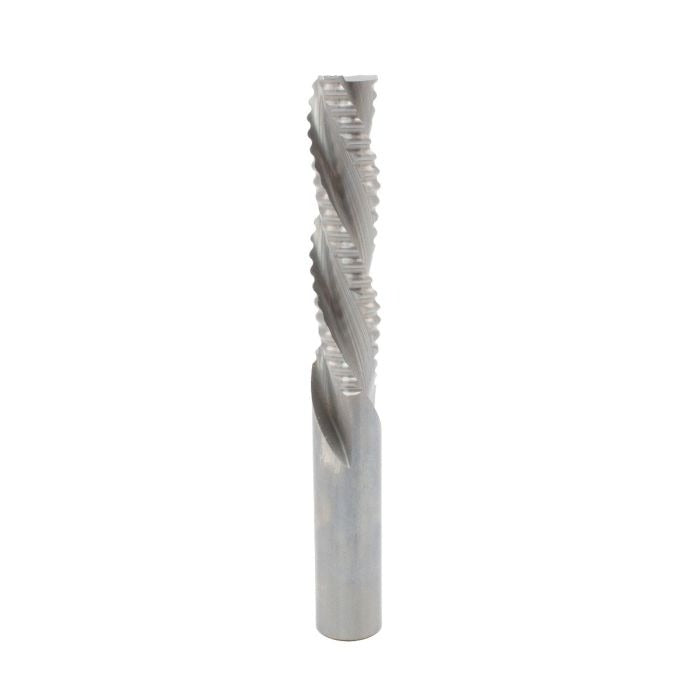 Dimar SCF812EDC 1/2" Dia, Solid Carbide, Roughing Spiral Bit, Downcut, 3 Flute, 1/2" Shank, 4" Length