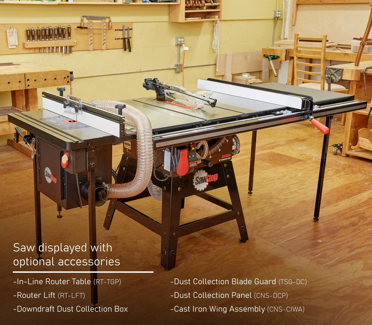 SawStop Contractor Saw CNS