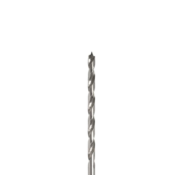 Dimar DL6 1/4" Dia, HSS, Brad Point Drill, 1/4" Shank, 6" Length