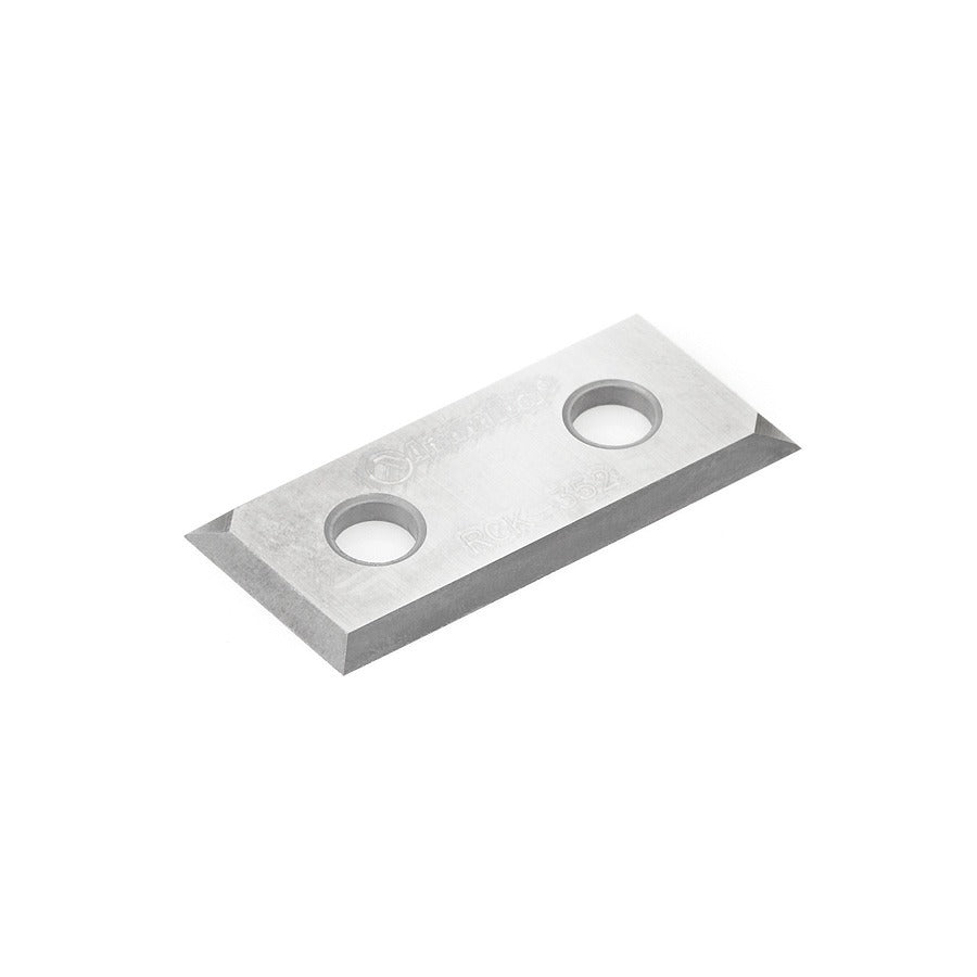 Amana RCK-352 Solid Carbide V Groove Insert MDF Knife 28 x 12 x 1.5mm for RC-1100, RC-1103, RC-1105