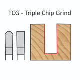 Dimar 12-72-TCG-30 12" Dia, Carbide Tipped, Finishing Saw Blade, .126" (3.2mm) Kerf, 72 Teeth, TCG