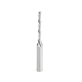 Amana 46564 Solid Carbide CNC Foam Cutting Down-Cut Square End Spiral 1/8" Dia x 1-1/8" x 1/4" Shank x 2-1/2" Long Router Bit
